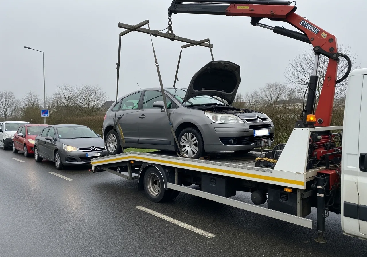 Enlèvement véhicule en panne à Roissy-en-Brie